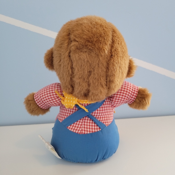 Vintage Monkey Bear Plush 1983 Amtoy Jungle Friends - Picture 5 of 9